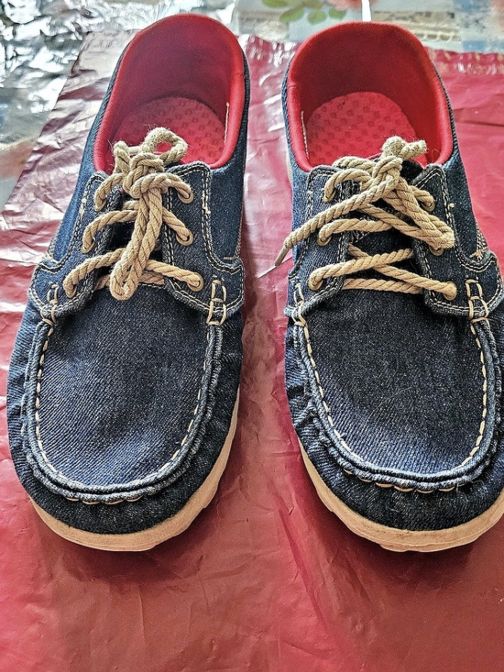 Skechers On-the-Go Blue Denim Casual Shoes